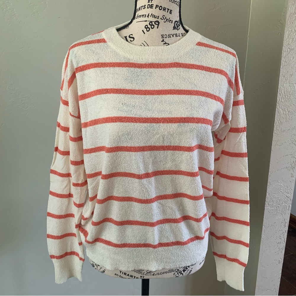 Francesca’s Jun & Ivy Striped Sweater Size L